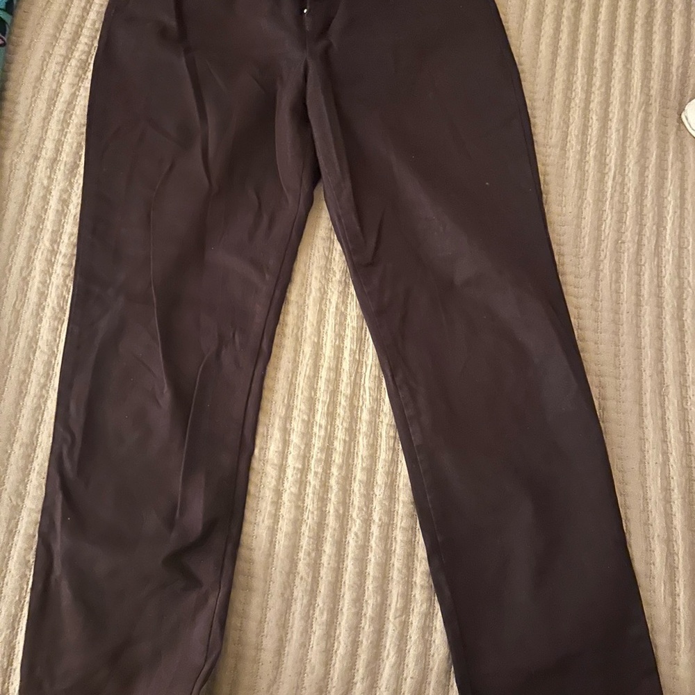 Gloria Vanderbilt Women's Dark Burgundy Straight Leg Jeans